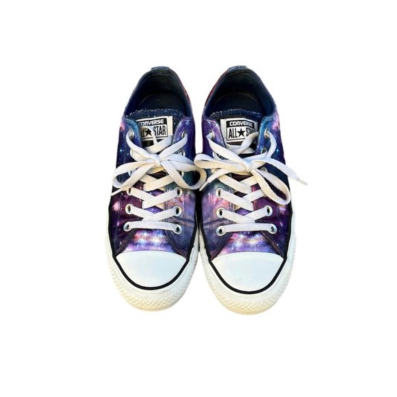 Converse Shoes - Converse Chuck Taylor All Star Satin Galaxy Low Top Sneakers Size M6 W8